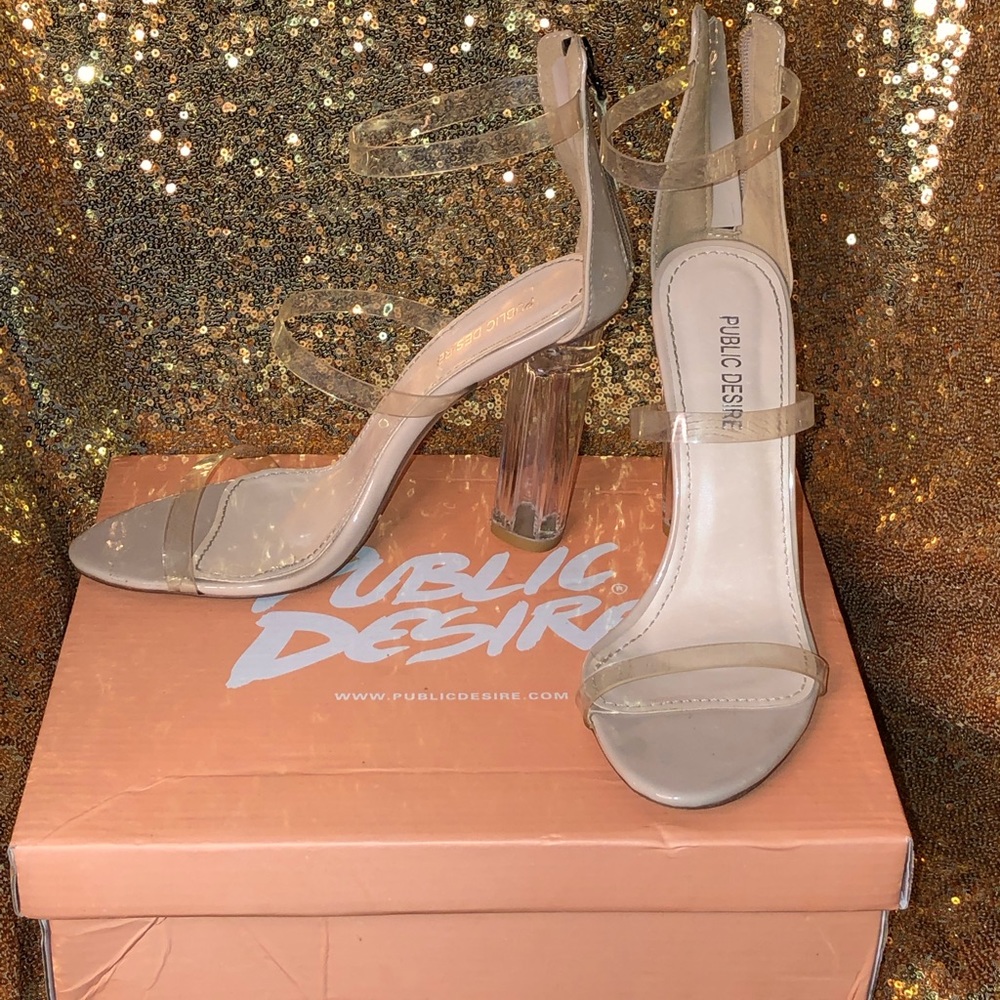 Perspex heels